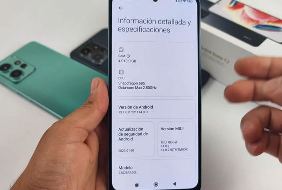 Ещё не представленный Redmi Note 12 4G показали на реальных фото