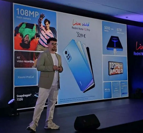 Презентация Redmi Note 12 Pro 4G