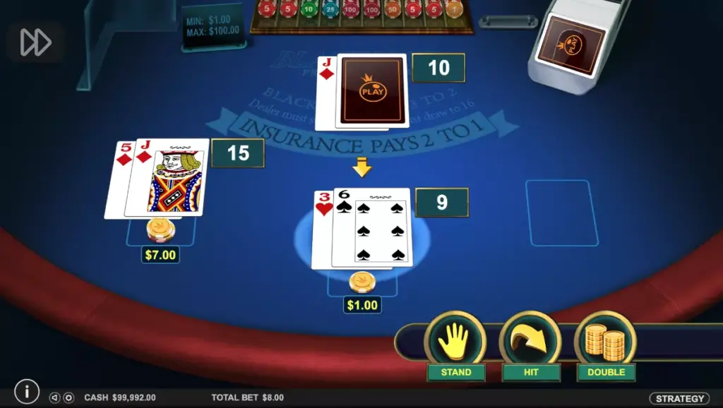 Онлайн BlackJack